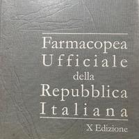 Farmacopea Ufficiale della Repubblica Italiana X