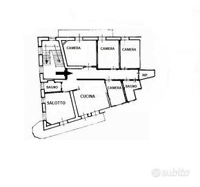 Doppio appartamento a reddito con 2 box