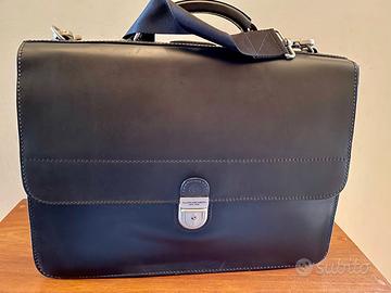 Cartella in pelle Spalding & Bros.