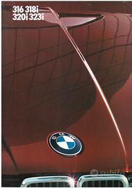 BMW serie 3 BROCHURE ORIGINALE del 1984