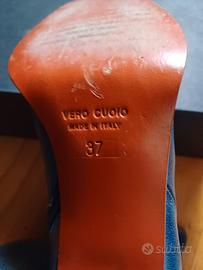 stivaletti in vera pelle