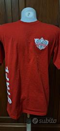 Nuova tshirt rossa Fruit of the loom rossa