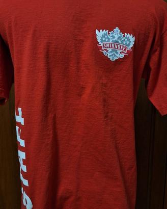 Nuova tshirt rossa Fruit of the loom rossa