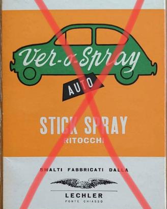 Campionario tinte auto epoca Alfa Fiat Lancia 1969