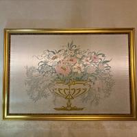 Quadro rappresentazione floreale 140 x 100 cm