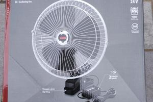 Ventilatore a 24V da 25cm per camper-caravan NUOVO