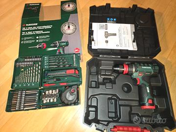 Trapano avvitatore 12V + 73 Accessori Nuovo Garanz