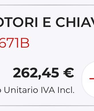 Componenti chiavi ducati multistrada