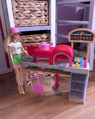 Barbie con Pizzeria Play-Doh