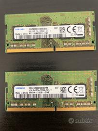 RAM Samsung Original 2x8Gb DDR4 SODIMM