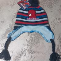 Cappello paraorecchie Spiderman per bambini 