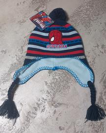 Cappello paraorecchie Spiderman per bambini 