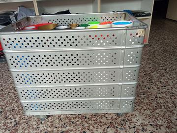 Carrello in alluminio