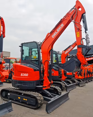 Miniescavatore 38 Q.li motore KUBOTA girosagoma