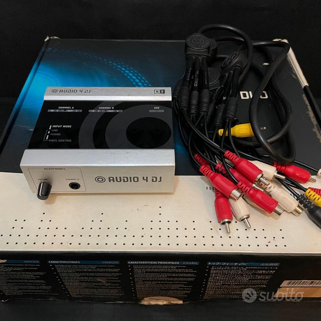 NATIVE INSTRUMENTS Audio 4 DJ USB - Audio/Video In vendita a Benevento