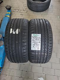 COPPIA GOMME SEMI NUOVE 275/40-18 103W DOT.2021