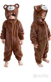 Costume Carnevale Orso 12/18 mesi