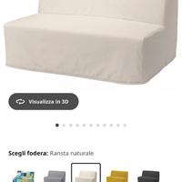 Divano letto Ikea