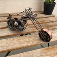 Moto Chopper Artigianale in Metallo