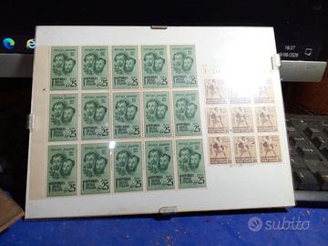 1944 N 24 FRANCOBOLLI REPUBBLICA SOCIALE ITALIANA