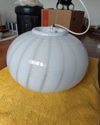 Lampadario in vetro 