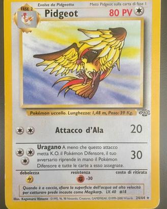Pidgeot mazzo Jungle