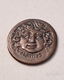 RIPRODUZIONE moneta romana, Gens Plautia