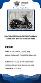 Piaggio beverly 500