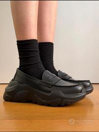 Mocassino Akikoaoki modello BKxBK taglia 38