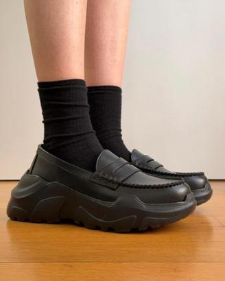 Mocassino Akikoaoki modello BKxBK taglia 38