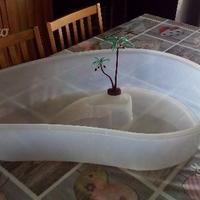 Tartarughiera in plastica nuova mai usata