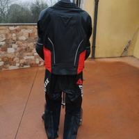 tuta moto 48 dainese divisibile in pelle 
