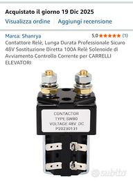 Contattore relè 48 V