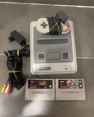 Super Nintendo + 2 giochi