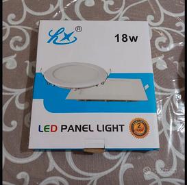Pannello faretto a led ad incasso nuovo