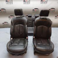 Set sedili in pelle nera nissan juke i 2010-2014 h