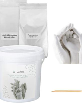 Navaris Kit Copia Calco Gesso Mani