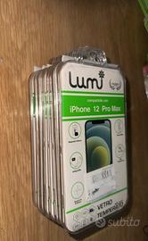 Lotto 9  vetri temperati LUMJ per iPhone 12 promax