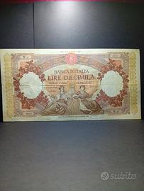 10.000 lire in Rarità "R3" SERIE SOSTITUTIVA 1961.