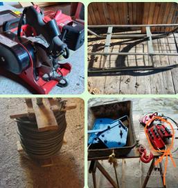 verricello più teleferica 