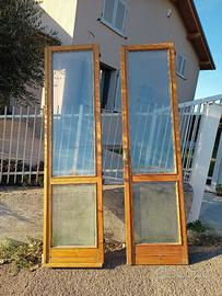 FINESTRE/PORTE FINESTRE IN LEGNO DI OLMO