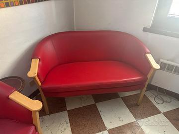 Divanetto e poltroncina  da studio
