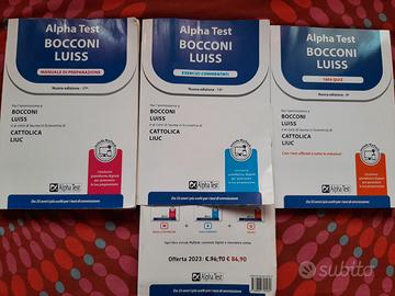 Alpha test Bocconi/Cattolica/ Luiss/Liuc