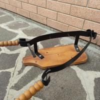 Morsa Fermaprosciutto in legno
