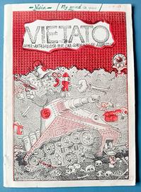Fumetto "Vietato" Comix antagonista 1991 cult raro