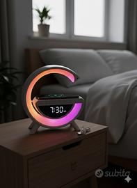 Cassa Bluetooth/ sveglia/ caricatore wireless