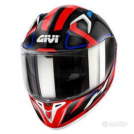 CASCO INTEGRALE MOTO GIVI 50.8 RACER ROSSO BLU