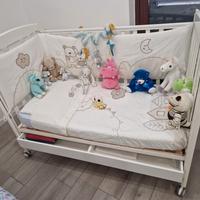 Culla Italbaby Teddy + Materasso Giordani