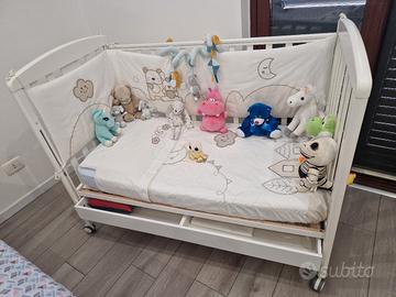 Culla Italbaby Teddy + Materasso Giordani