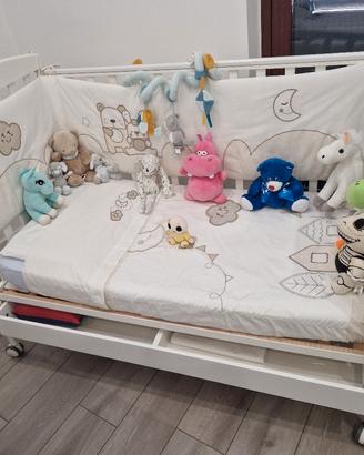 Culla Italbaby Teddy + Materasso Giordani
